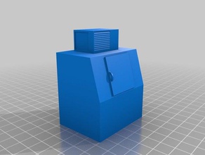 ice machine 28mm model furniture 3d print model - Mito3D