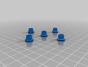 anet a8 bouton caps L'imprimante 3d de pièces 3d print model - Mito3D