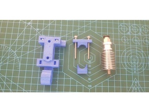 geeetech mi creatore di x-motor carriage v2 direct drive bowden test hotswap Stampante 3d estrusori hotend monte estrusore diretta geetech hot-swap swap 3d print model - Mito3D