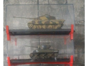 tank box stacker 1 72 organization 172 altaya boxes deagostini scale tanks ww2 wwii 3d print model - Mito3D
