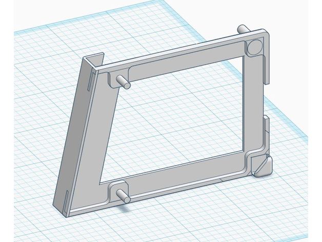 anet a6 rasberry pi 3 raspicam cam kein tool quick slide mount 3d-Drucker Teile mods Kamera-Halterung Kraken montieren mounten raspberry Kamera 3D print model - Mito3D