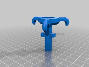 grappling hook chain math art 3d print model - Mito3D