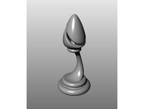 moderno juego de ajedrez obispo el pieza 3d print model - Mito3D