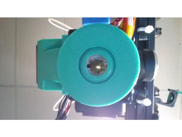 zonestar z8xm2 partie anneau de refroidissement conduits ventilation L'imprimante 3d pièces 40mm ventilateur 3D print model - Mito3D