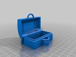 petto di loop giochi e giocattoli box serratura lucchetto sicurezza piccole parti stoccaggio archiviazione scatola cosa tesoro cassa del 3d print model - Mito3D