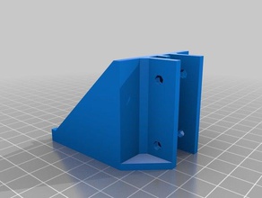 my customized stepper motor mount openbeam physics & astronomy 3d print model - Mito3D