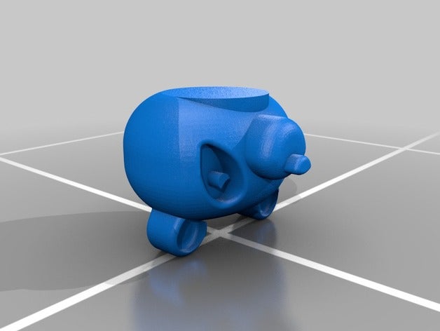 panda art head 3D print model - Mito3D