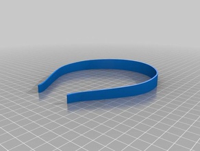 konische Stirnband Mode 3d print model - Mito3D