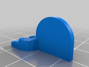 bowden tubo clip facile La stampa 3d morsetto e3dv6 e3d v6 ptfe 3d print model - Mito3D