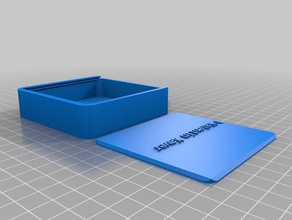 personalizado ronda de la tapa caja - valentin xaver los contenedores 3d print model - Mito3D