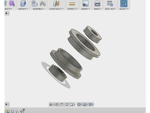 belt pulley spacer tensioner 3d printer parts tronxy x1 3d print model - Mito3D