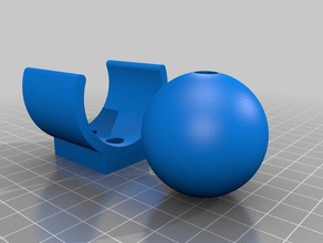 door ball catch latches stop sport & outdoors indoor garden outdoor furniture 3d print model - Mito3D