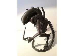 alieno xenomorfo guerriero drone sculture alien gli alieni del film giger hrgiger nostromo ripley weyland-yutani 3d print model - Mito3D