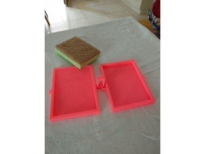 lock your sponge 3d printing holder 3d print model - Mito3D