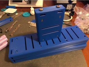 rocket box battery 18650 diy case holder ebike electric skateboard powerwall power supply solar panel 3d print model - Mito3D