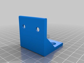 il mio personalizzato parametrico parentesi angolari parti su misura 3d print model - Mito3D