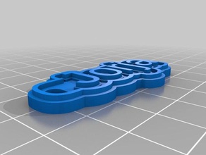 jorja llaveros personalizado 3d print model - Mito3D