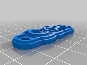 cole keychains customized 3d print model - Mito3D
