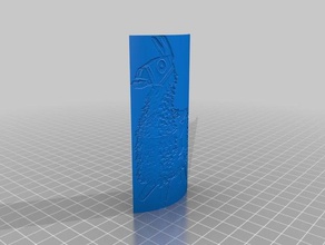 bottino lama lithophane 2d art fortnite battle royal di 3d print model - Mito3D