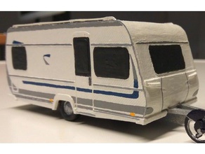 camper vehículos fendt wohnwagen 3d print model - Mito3D