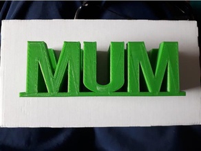 mum glasses holder mothers day 3d print model - Mito3D