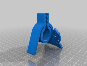 bobcat chip clip household supplies chipclip 3d print model - Mito3D