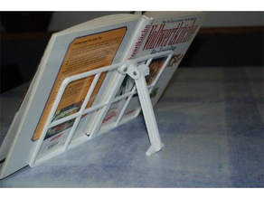 book stand suitable large heavy books household 3d print model - Mito3D