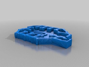 star wars legion terrain cantina 3d printing 3d print model - Mito3D