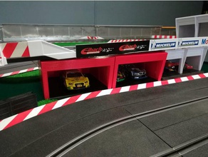 caixa de f1 Modelagem em 3d a carro carrera carrera132 carrerabahn 132 go fórmula 1 modellismo pista slot car 3d print model - Mito3D