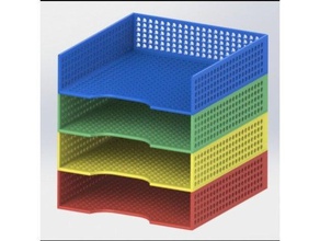 paper organizer office 3d print model - Mito3D