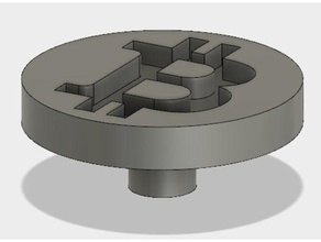 fidget giratório de montagem A impressão 3d fidgetspinner cap brinquedo 3d print model - Mito3D