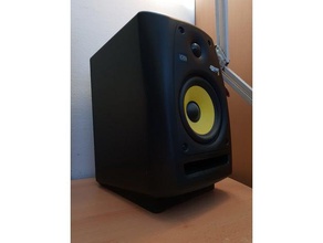 krk monitor abgewinkelt stehen Musik gewinkelt Lautsprecher stand studio-monitor 3d print model - Mito3D