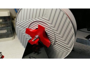 spool axel holder anet a6 a8 3d printer accessories 3d print model - Mito3D