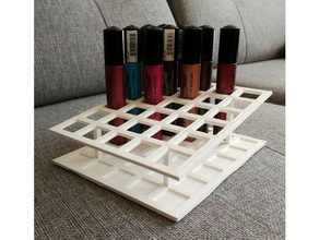 easy lipstick holder accessories organizer 3d print model - Mito3D