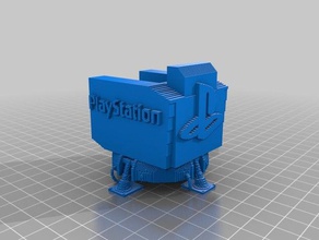 3d-slash ps4 remote Halter 1 3d print model - Mito3D