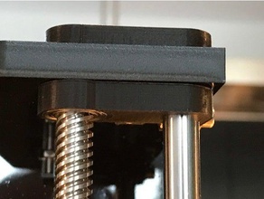 anet a6 lead screw slim bearing case 3d printer parts mods a8 cloud leadscrew wobble z-axis 3d print model - Mito3D