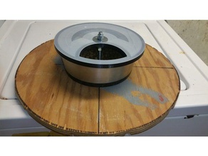 anti-spill pet food lid pets bowl cat dog proof spill 3d print model - Mito3D