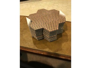 tile holder attika games boardgame boardgames board game hex 3d print model - Mito3D