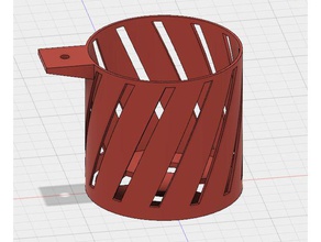 tommy bahama beach chair cupholder replacement parts 3d print model - Mito3D