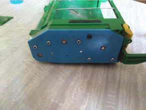 brush deck Seite Getriebe Abdeckung roomba 5xx Serie rot in der Robotik 500 box Pinsel Gang irobot 3d print model - Mito3D