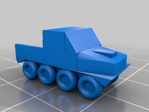 n à grande échelle amphibie utv des véhicules 8x8 3d print model - Mito3D
