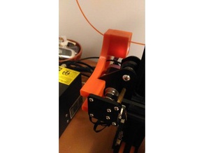 filament sensor vertical guide creality cr-10 3d printer parts 3d print model - Mito3D