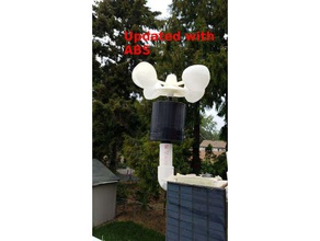 wind speed gauge - anemometer learning electronics 3d print model - Mito3D