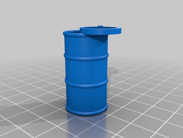 barril escala 1 32 passe-temps 3D print model - Mito3D