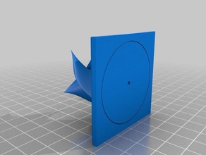vento spin art arte interativa a girando do 3d print model - Mito3D