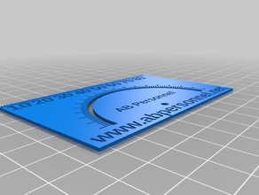 meine angepassten funktionalen business-Karte kundengebundene 3d print model - Mito3D