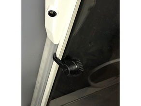 gedruckt solid ultimaker 3 Sicherheits-Tür-Verriegelung 3d Drucker Zubehör Tür Griff Tür-Verriegelung 3d print model - Mito3D