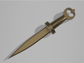 loki ' s dagger 3d-drucken Dolch Messer thor thors hammer 3d print model - Mito3D