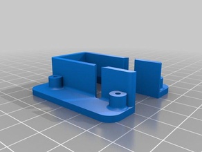 geri mount dynam twist & dön çekilir r c araçlar 3d print model - Mito3D