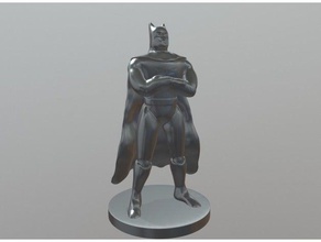 batman insanlar heykel karakter minyatür zbrush 3d print model - Mito3D